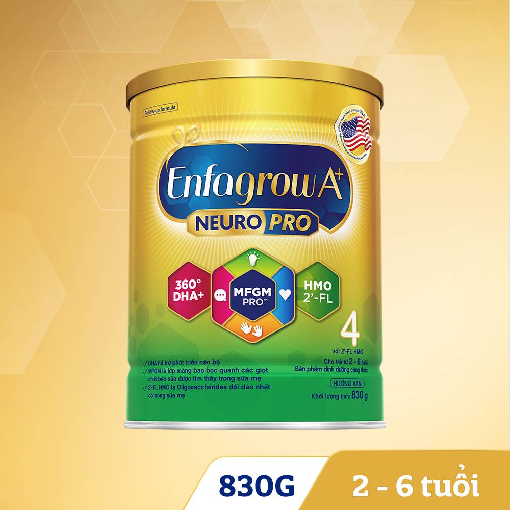 Enfagrow A+ NeuroPro 4 với 2’-FL HMO